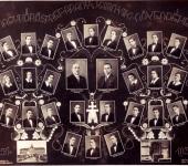 VIII osztály tablója 1930-1937-ből (Szkennelt tablókép)