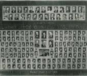 évfolyam osztály tablója 1958-1962-ből (Szkennelt tablókép)